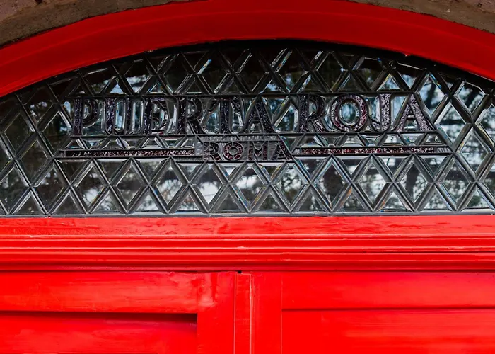 Puerta Roja En La Colonia Roma Jacuzzi Ferienhaus *