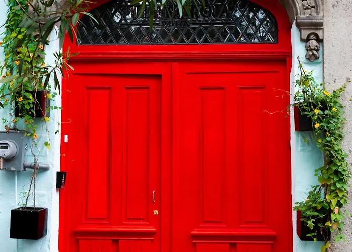 Puerta Roja En La Colonia Roma Jacuzzi Ferienhaus